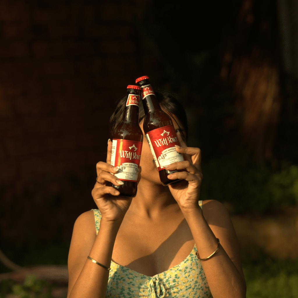 A timeless shot of our RTD Witbbier—bold, refreshing, and brewed to perfection. This pen-side moment captures the essence of Witbbier: easy to sip, hard to forget.